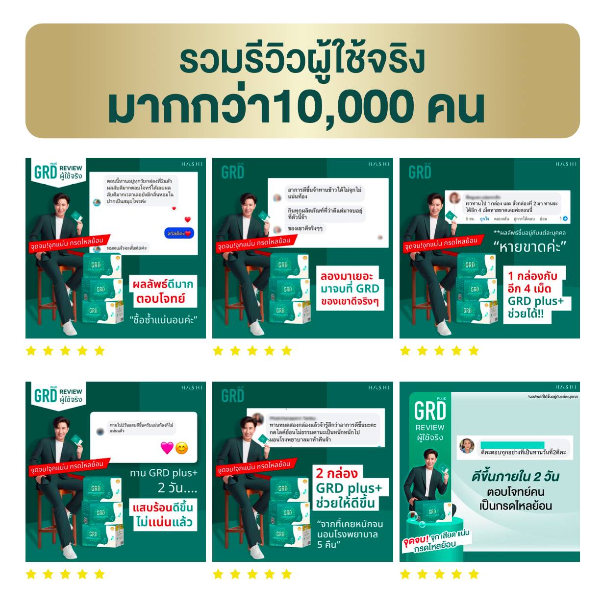 รวมรีวิวจากผู้ใช้มากกว่า 10,000 คน